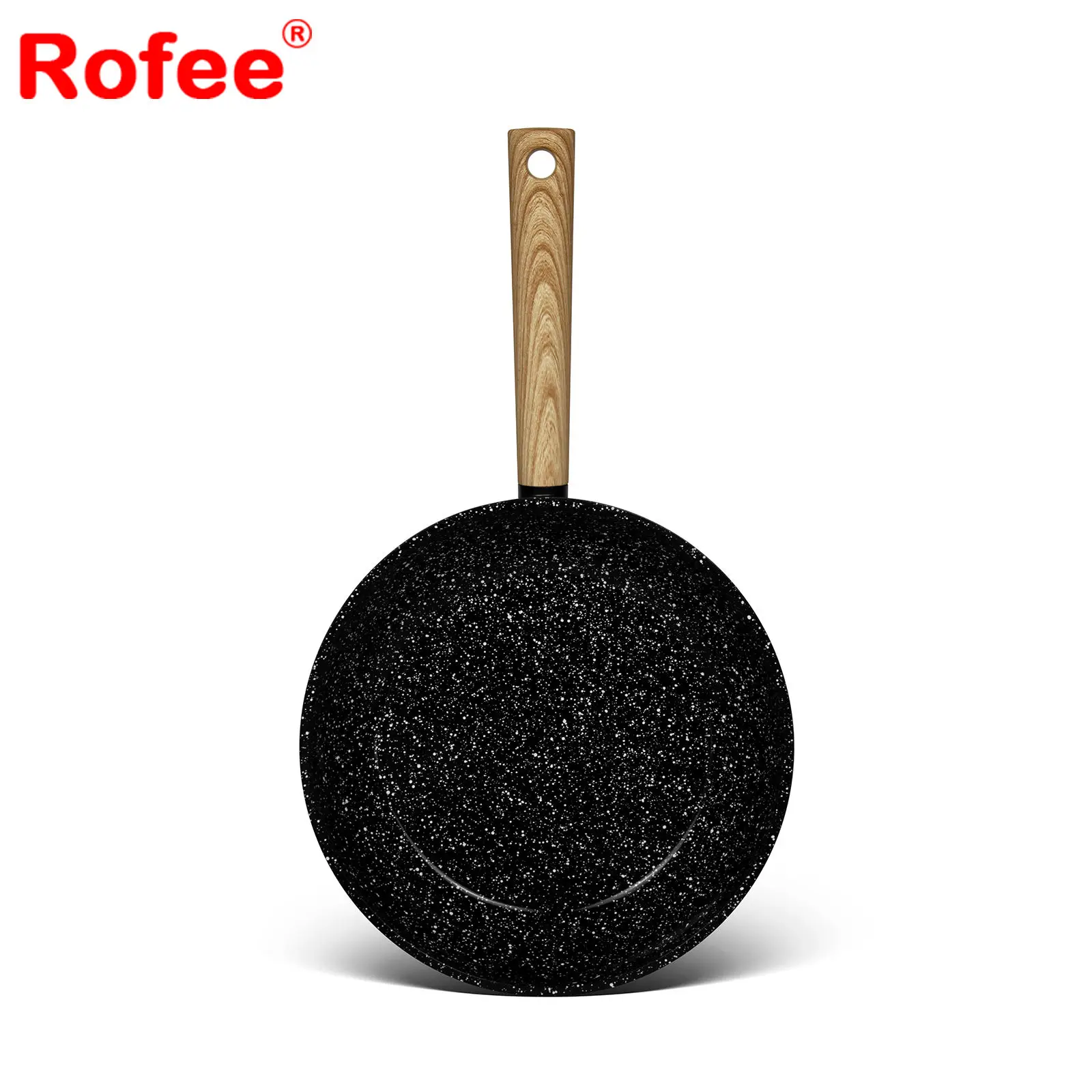 Cookware Sets Cookware Marble Coating Die Casting Aluminum Fry Pan Cylinder Handle Non Stick Frying Pan