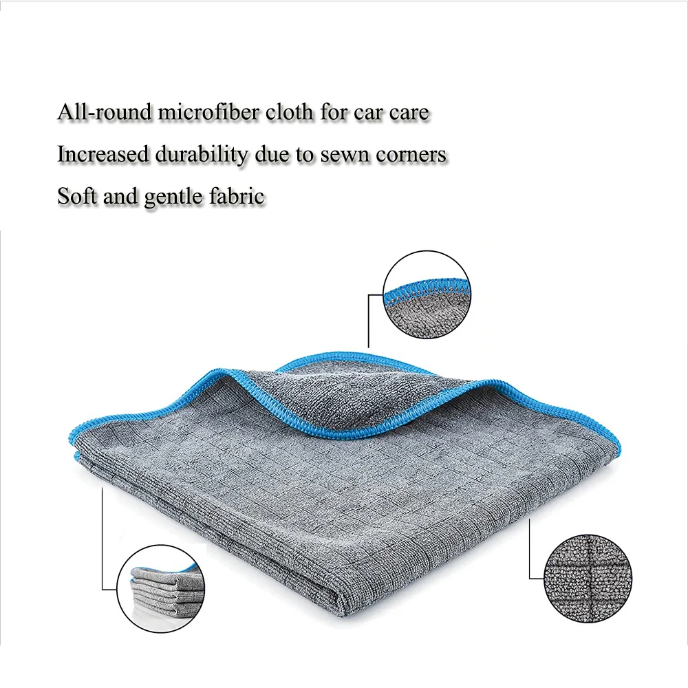 Towel Cleaning Kitchen Dish Towel Sponge Pad Diamond Sponge Polishing Cleaning Cloth Microfiber
