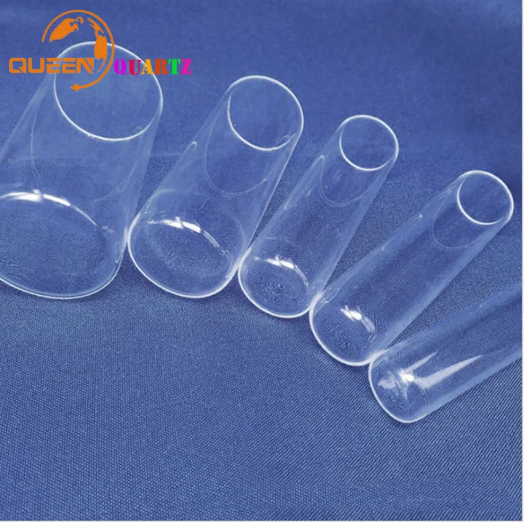 Specializing in the production of curved quartz tube Heat Resistant Quartz Glass Cylinder Fused Silica Transparent Quartz Tubes