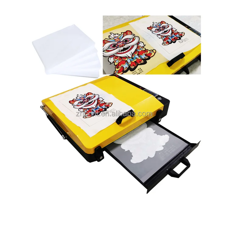 Fast A1 A2 size film a1 dtf dryer oven dtf dryer device hot melt powder heat curing machine dtf drying A2 cure oven