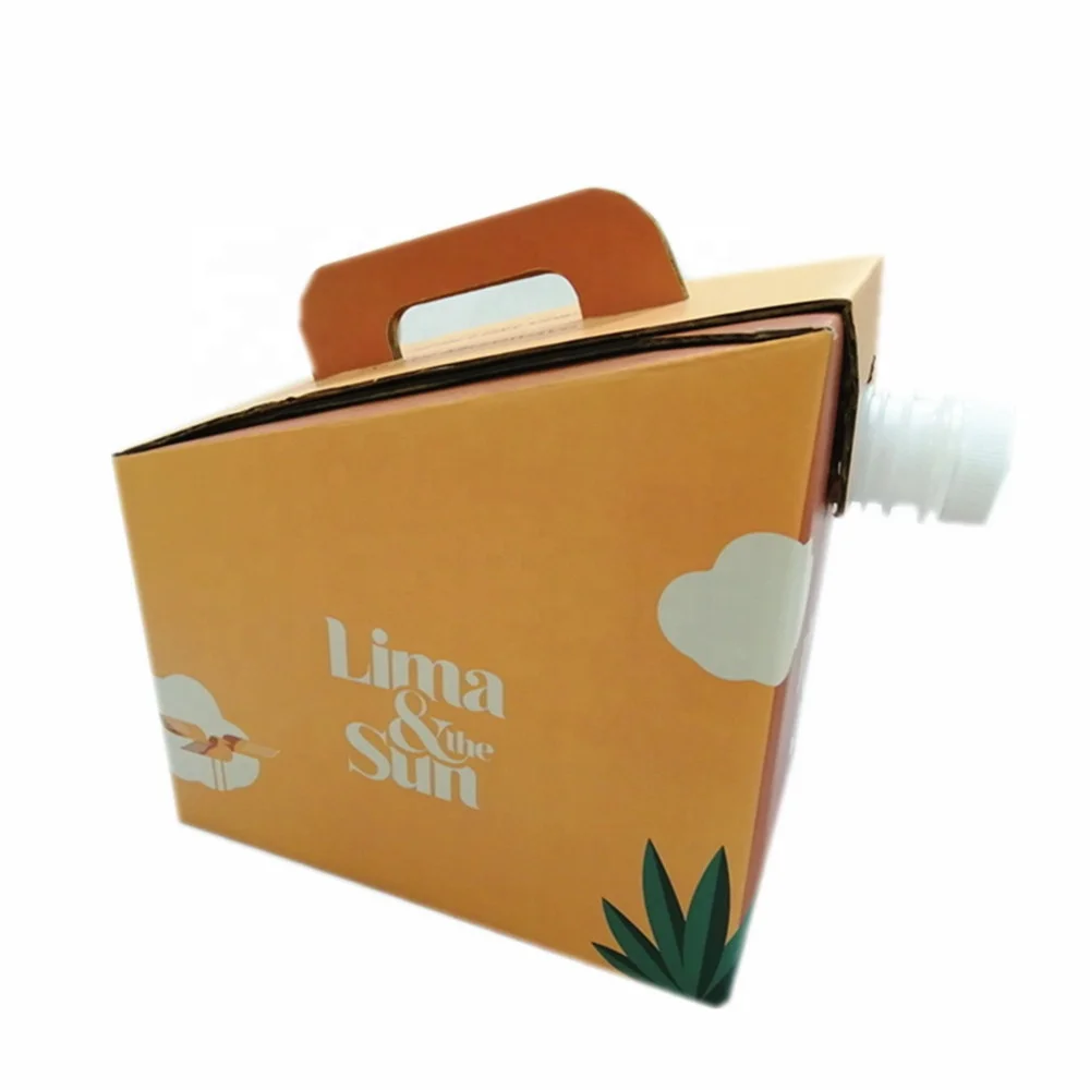 Custom Disposable Carton Packing Tea Coffee Boxes Coffee Cup Holder Carrier Beverages Take Out Container Boxes