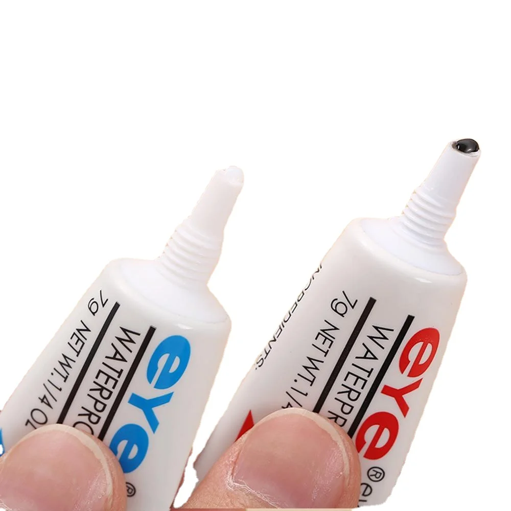 LET False Eyelashes Glue Makeup Adhesive Clear-white Dark-black Waterproof Eye Lash Cosmetic Tools