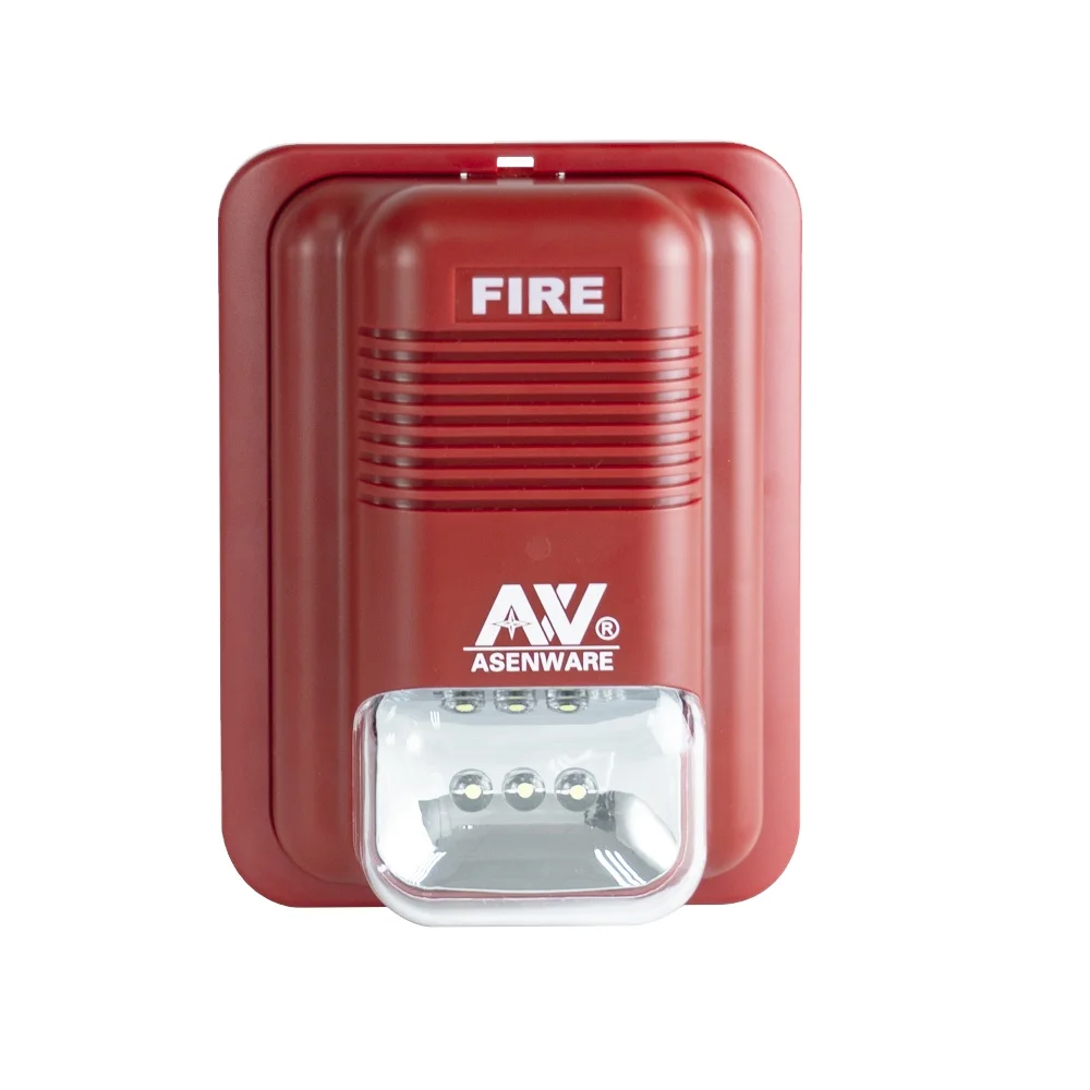 Conventional Fire Alarm LED Strobe Lights AW-CSS2166-2 Horn Strobe