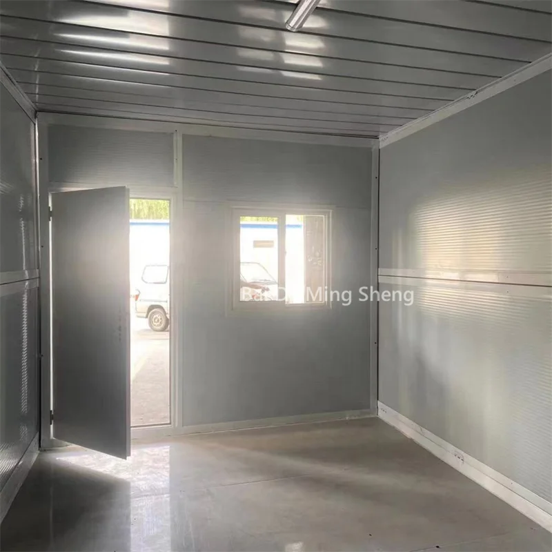 Fast build prefab house 20ft 40ft modular folding container house camping Shop foldable small tiny container house home office