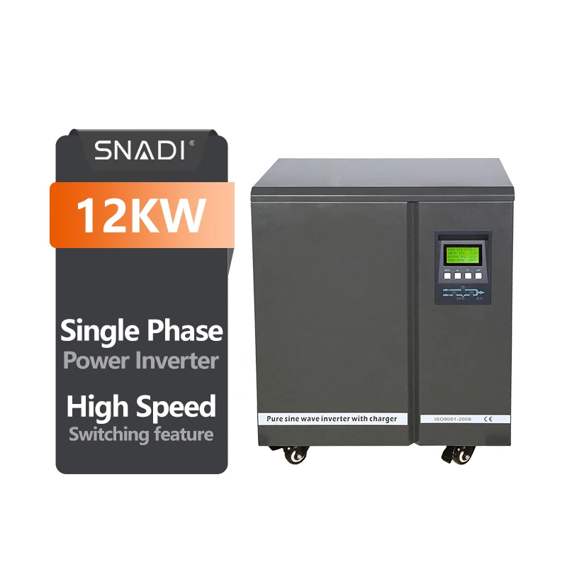 12kw smart  solar inverter spare parts 192v single split phase off grid solar energy system inverters