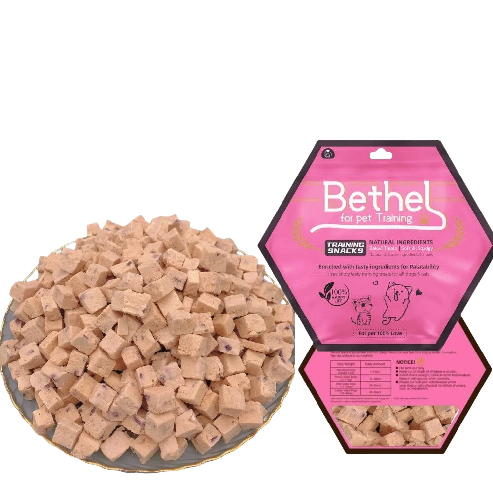 Pet supplies Wholesale Cat snack Dog treats Freeze-dried Chicken cranberries Catgrass flesh and bone Freeze Dry canned Pet Food