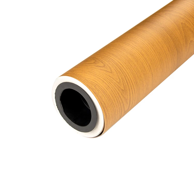 PVC wallpaper roll Thicken Vinyl Adhesive Wallpaper Sticker vacuum press pvc membrane ceiling laminating film