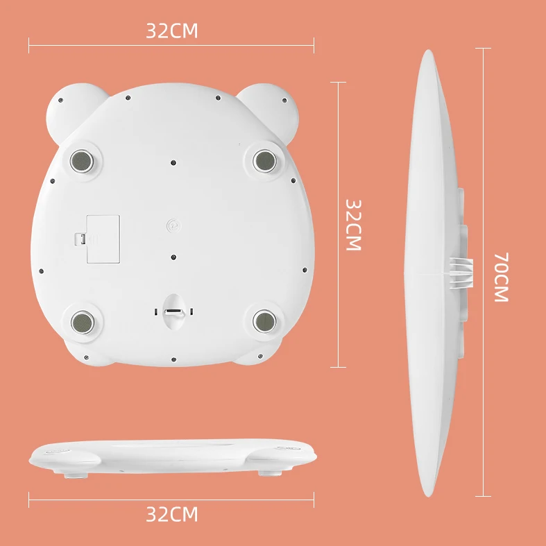 Freely Switch Units 120kg Electronic Weighing Child Weight Digital Bathroom Mother and Baby Scale