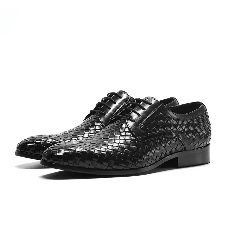 2024 Новое поступление оригинальное качество большие размеры модные красивые итальянские мужские туфли из натуральной кожи