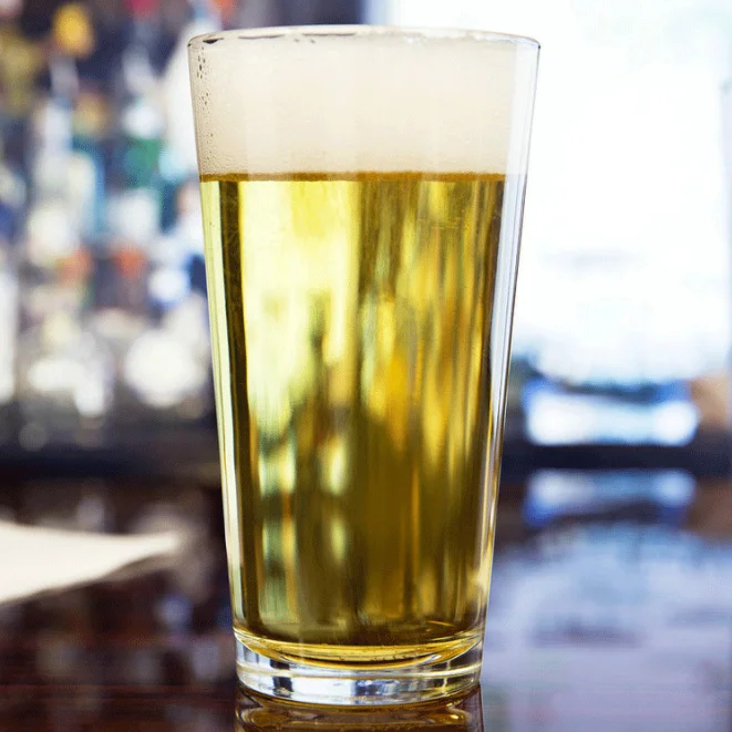 High quality Customized logo Wholesale 16 oz pint beer glass Pint Glass Beer Can Glass 16oz for promotion in stock