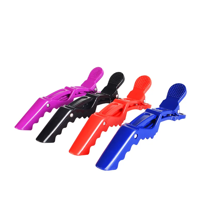 High Quality Durable Hairdressing Tools Anti Heat Barber Crocodile Alligator Hair Clip For Women