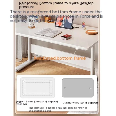 Elevated computer desk for home use student study writing desk office desk