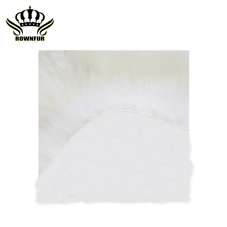 Напрямую с фабрики продать лохматый шерстяной коврик, Теплый овчины ковер