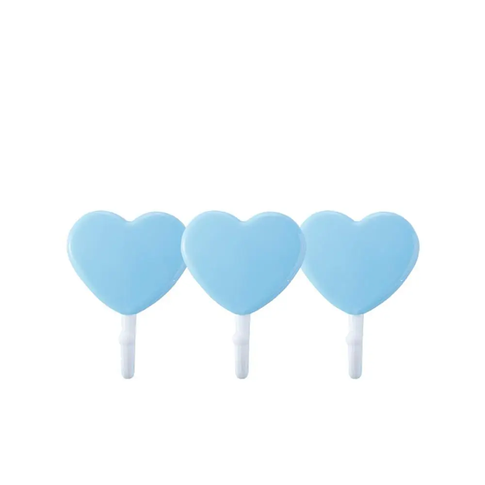 MOMO Lovely style plastic hanger hook strong shop hooks 3pcs/set