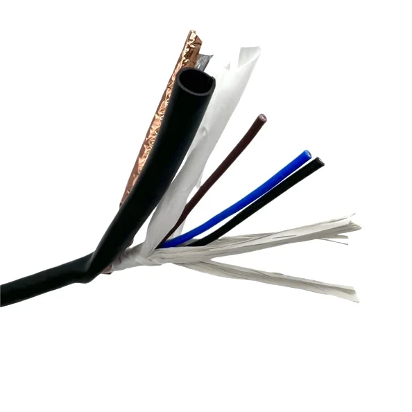 factory wholesale Popular RVVP high Flexible Copper Shielded Cable control cable resistant fire