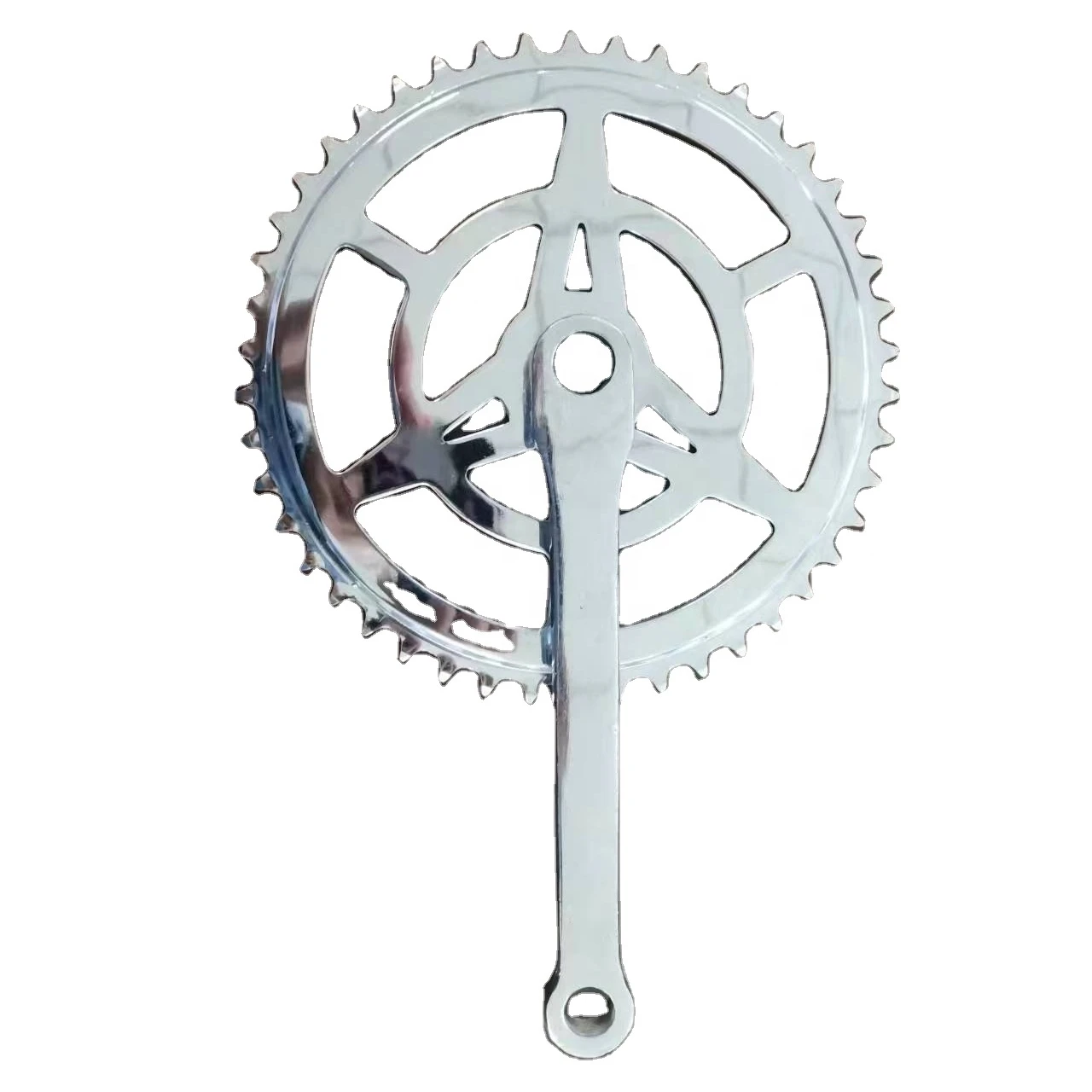 Factory single speed bicycle chainwheel and good quality crank set and bicycle crankset for 48T