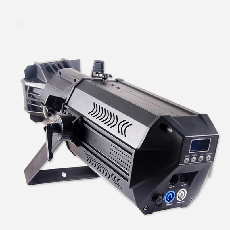 200W LED Ellipsoidal profile spotlight Cold Warm 3200K/6500K White COB Theatrical Studio Gobo Leko Spot light for wedding party