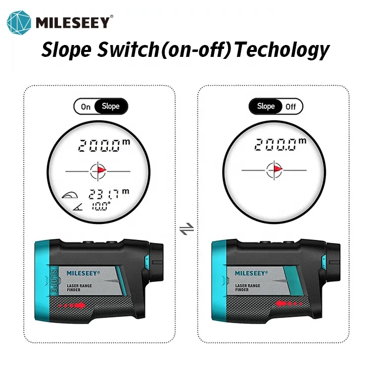  Лазерный дальномер для гольфа Mileseey PF260