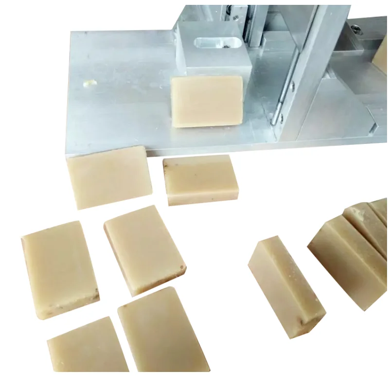 Small hotel soap making machine production line cutting