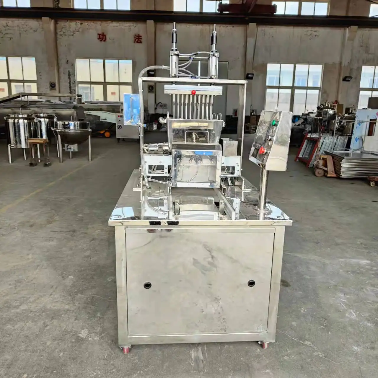 Small gummy line semi-automatic jelly candy machine gummies line