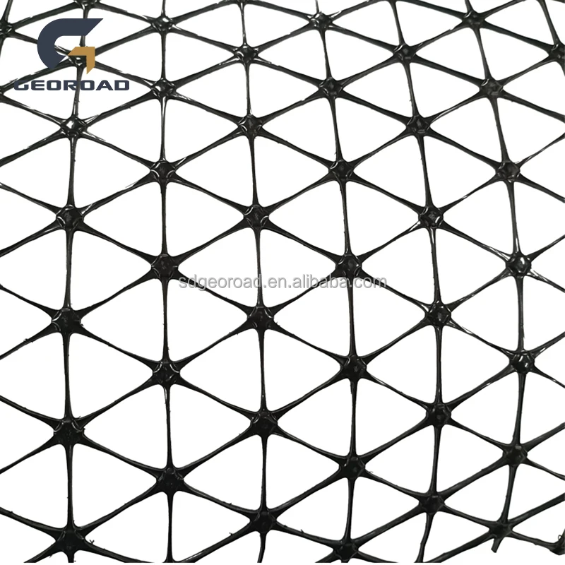 Geogrid Triaxial for Road Construction China Manufacturer Produce Geogrids Triaxial Geogrid
