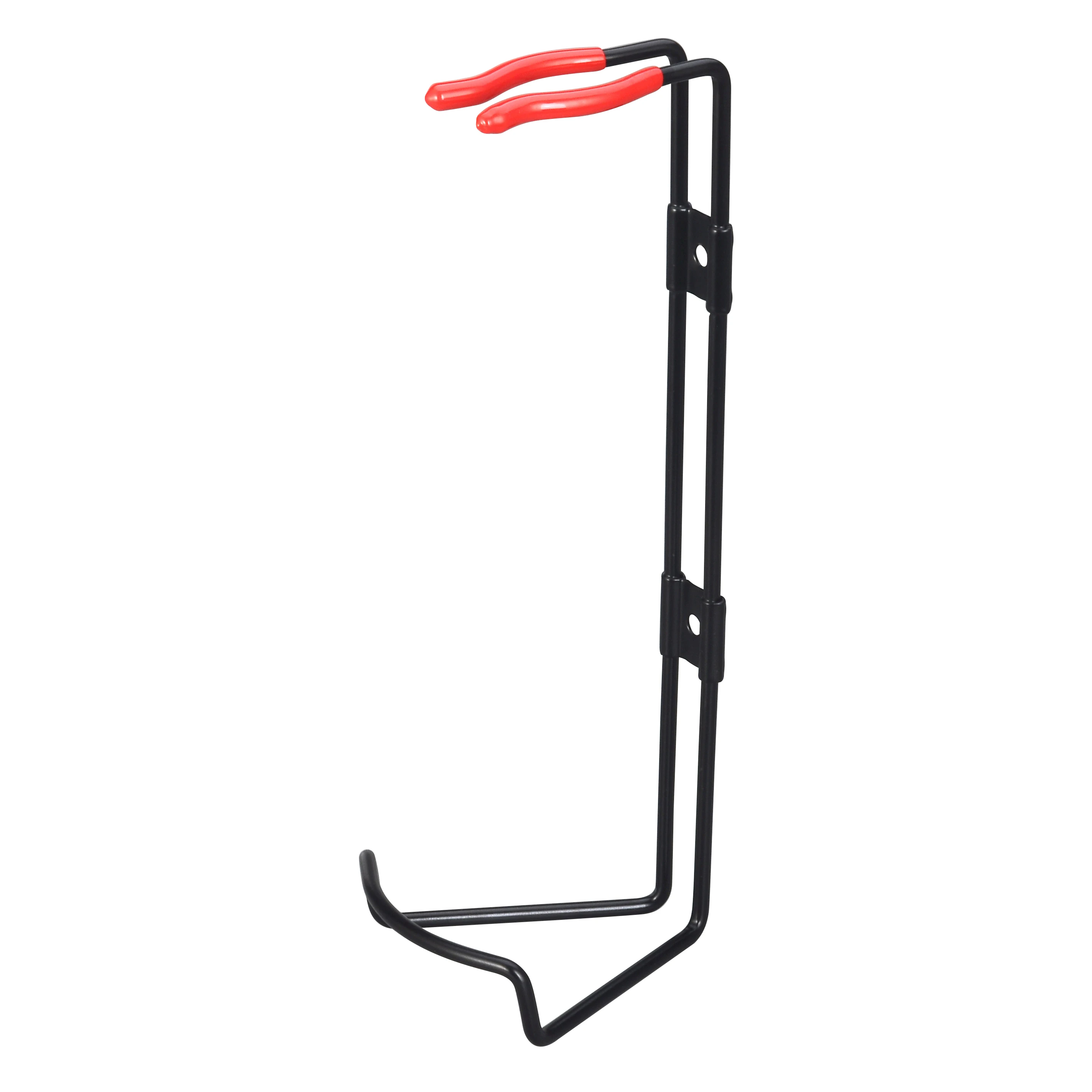 Red black coated fire extinguisher wall bracket 1lg/2kg vehicle bracket belt hose horn valves wall mount bracket holder