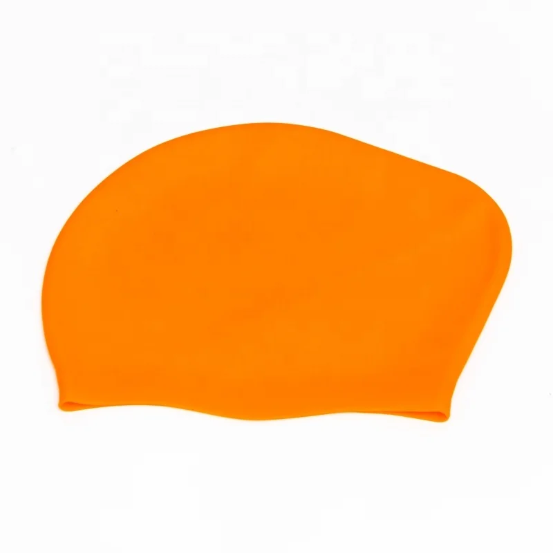 Custom Printing Silicone Swimming Cap for Long Hair