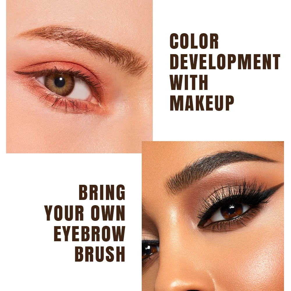 Private Label Eyebrow Pencil Custom Logo Waterproof Vegan Eye Brow Pen Long Lasting Eyebrow Pencil With Brush