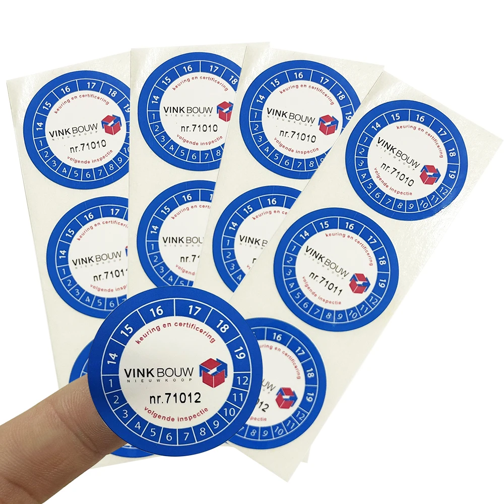 Custom Printed Adhesive Sticker Label Sheet, Adhesive Vinyl Sticker, Adhesive PVC Label Sticker Printing