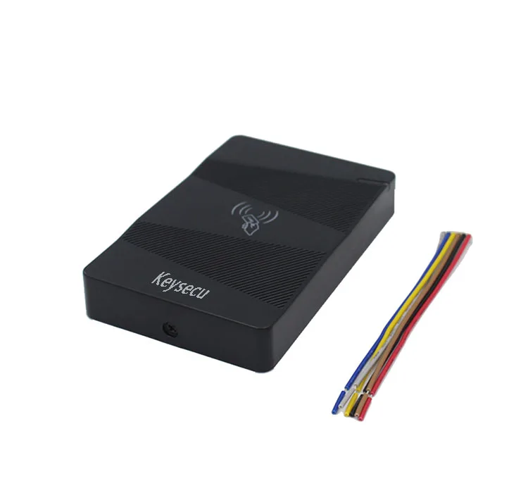 Keysecu Intelligent waterproof 125HZ RFID card reader plastic Keyless access control system