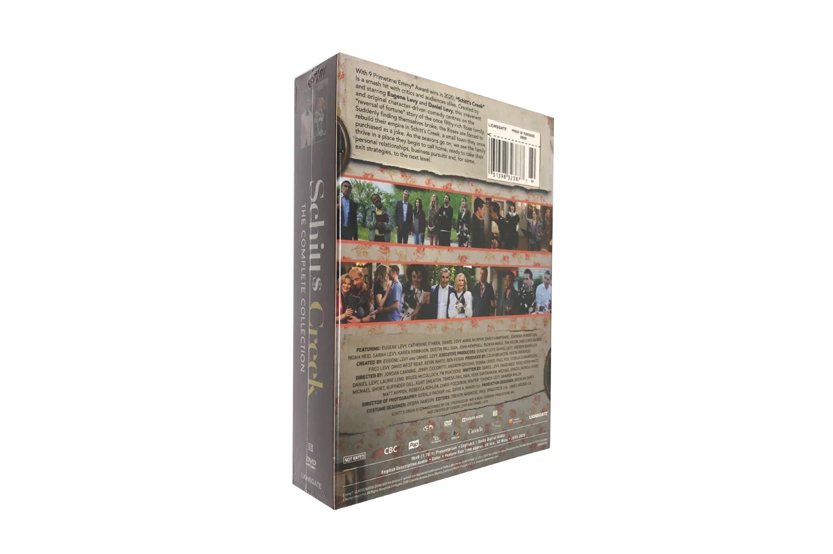 Schitt's Creek the Complete Collection 15discs Dvd Movies CD Album Blu Ray Box Sets Factory Supply Fast Free Shipping by DHL UPS