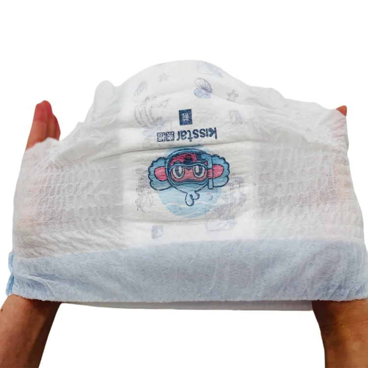 Pant baby diaper grade a in Russia market hypoallergenic diapers for babies training pants nappy factory