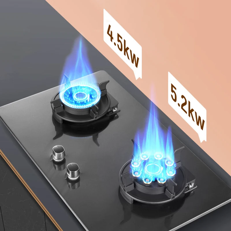 Gas hob china 2 burner gas cooker built in new arrival high quality low price gas hob