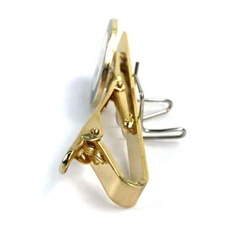 Wholesale  Make Your Own Custom Tie Clips Stainless Steel Metal Tie Bar Clip For Men