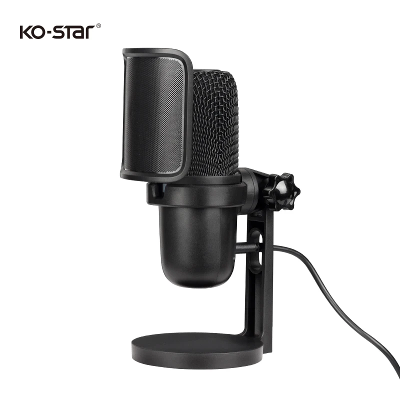Condenser Sound Recording Microphone USB Desktop Podcast Podcast Microphone voice over for studio recording