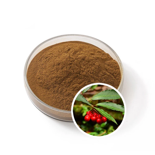 Factory supply Chinese herb root ZHU SHA GEN EXTARCT Ardisia crenata Extract Powder