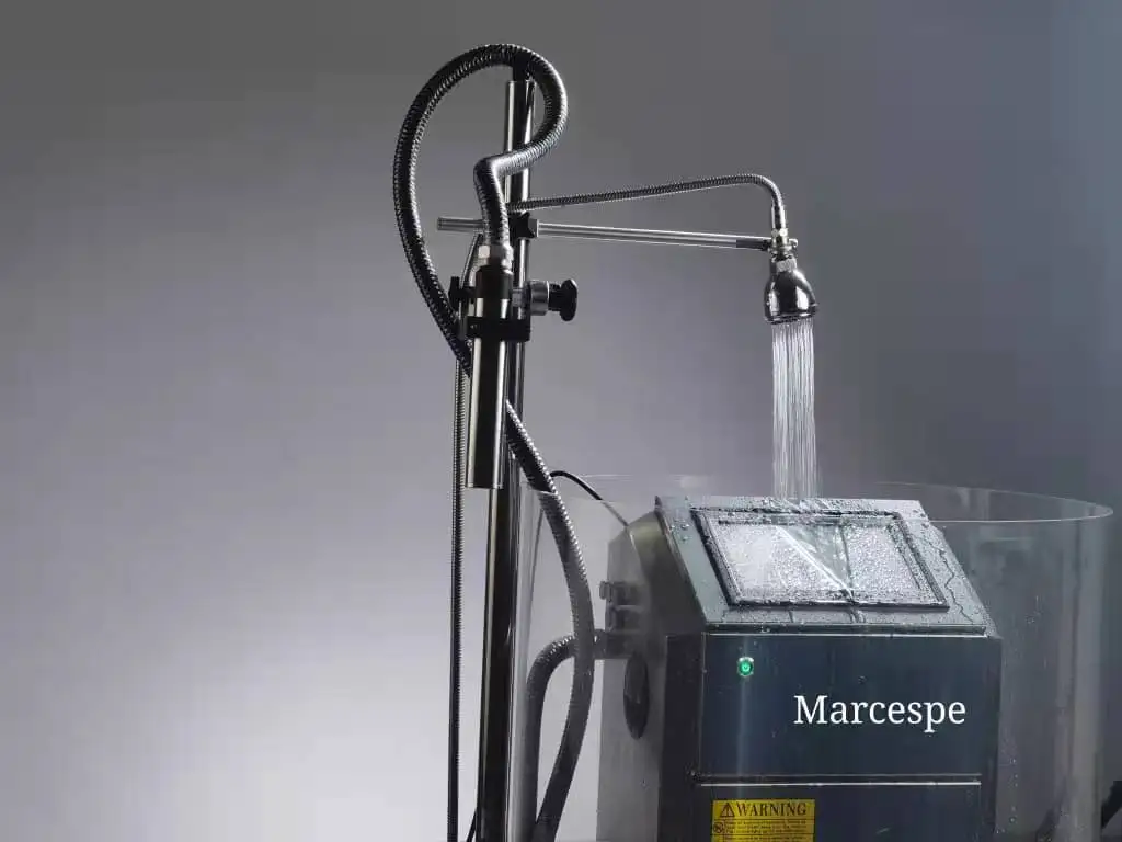 Beijing Marcespe E-221 380m speed  continuous inkjet printer with coding receiving software and Remote control  on line system