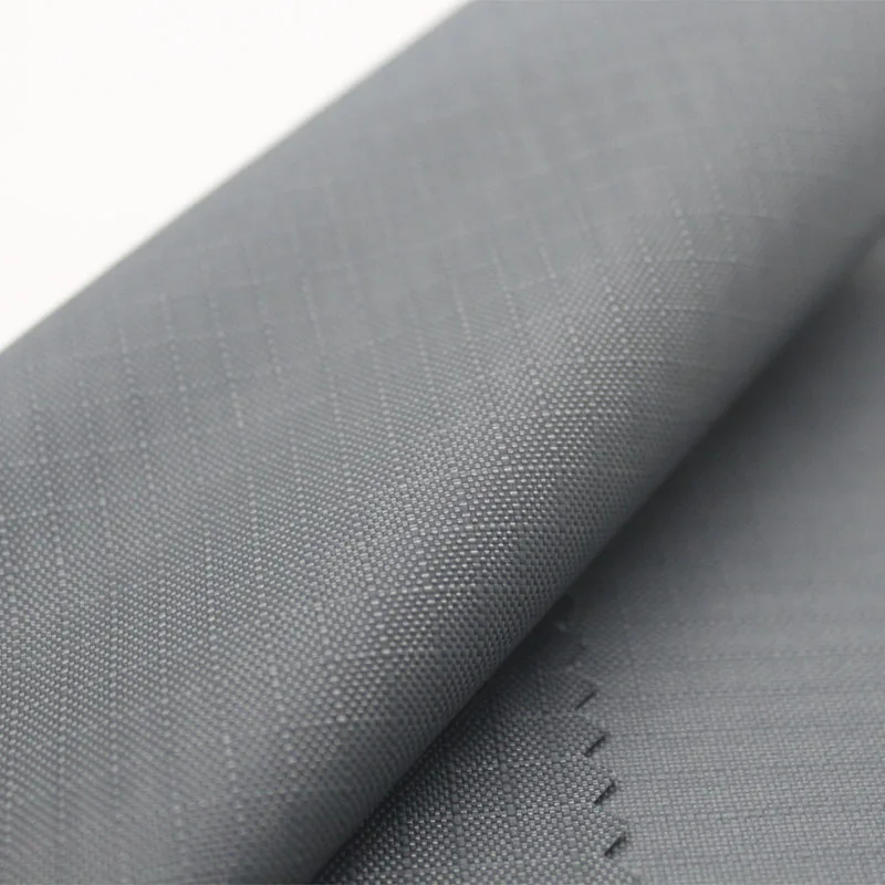 200D 5mm 100% polyester PU coating oxford ripstop backpack beam rope fabric