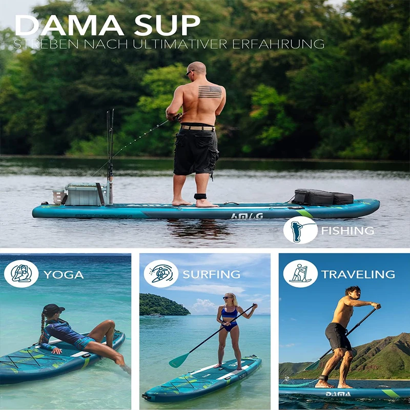 DAMA Made In China Good Selling Inflatable Paddle Board Bord Sup Paddleboard Isup Surf Standup Surfboard