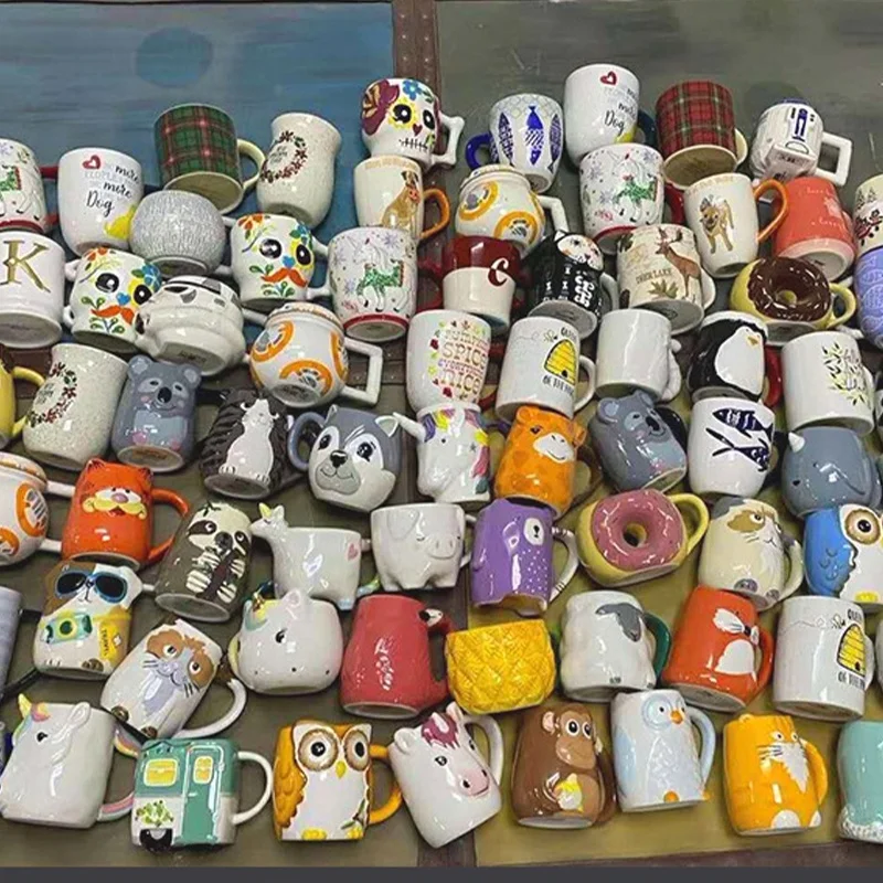 High Quality Daily Use Creative Large Coffee Mug Wholesale Bulk Ceramic Mugs