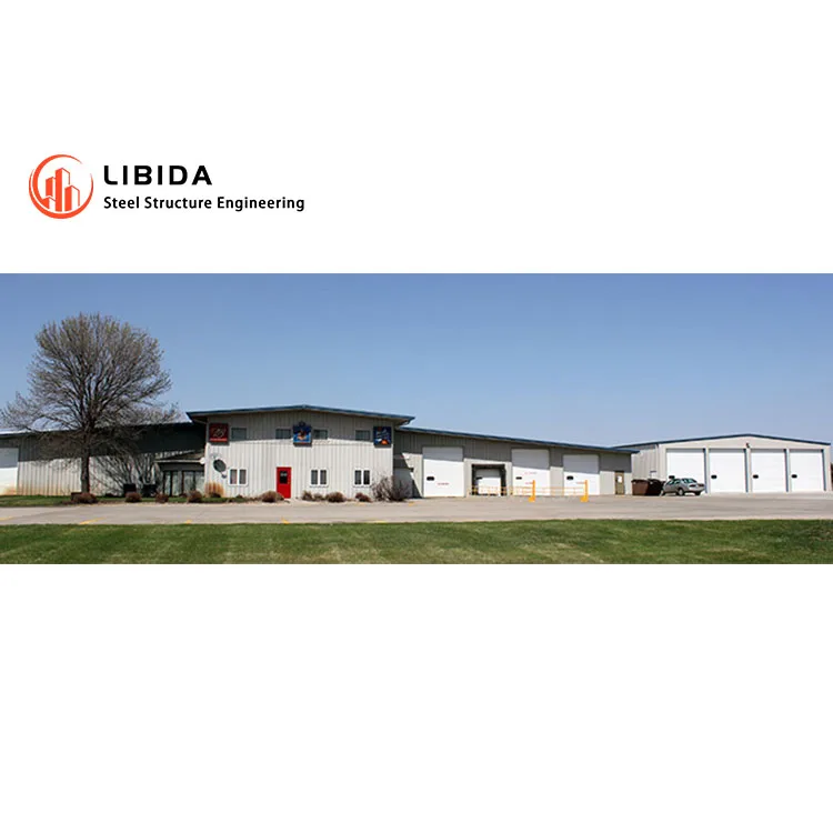 Premade Anti-Rust Steel Structure Metal Frame Warehouse with Fireproof Mineral wool Sandwich Panels