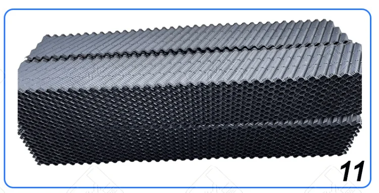 Cheap 4Ft 5Ft Width Spare PVC OF21 Fill Sheet With Drift Eliminators Eliminator Pack