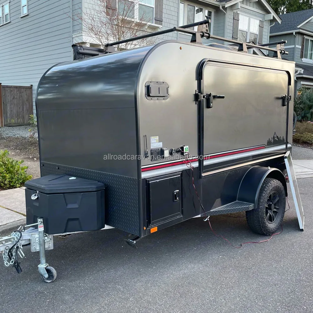 OEM ODM caravan bunks toy hauler camper trailer with bathroom