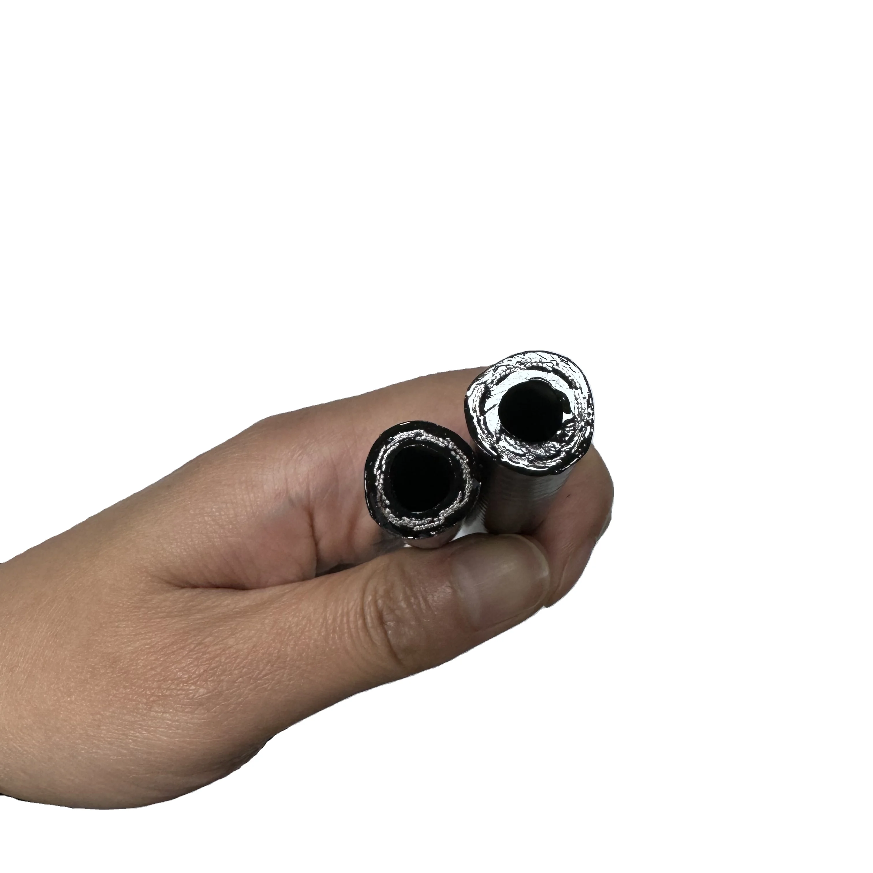 Steel Wire braided hydraulic hose High Tensile Two Layers Braided Steel Wire Rubber Hydraulic Hose SAE 100 R2 Hydraulic Hose