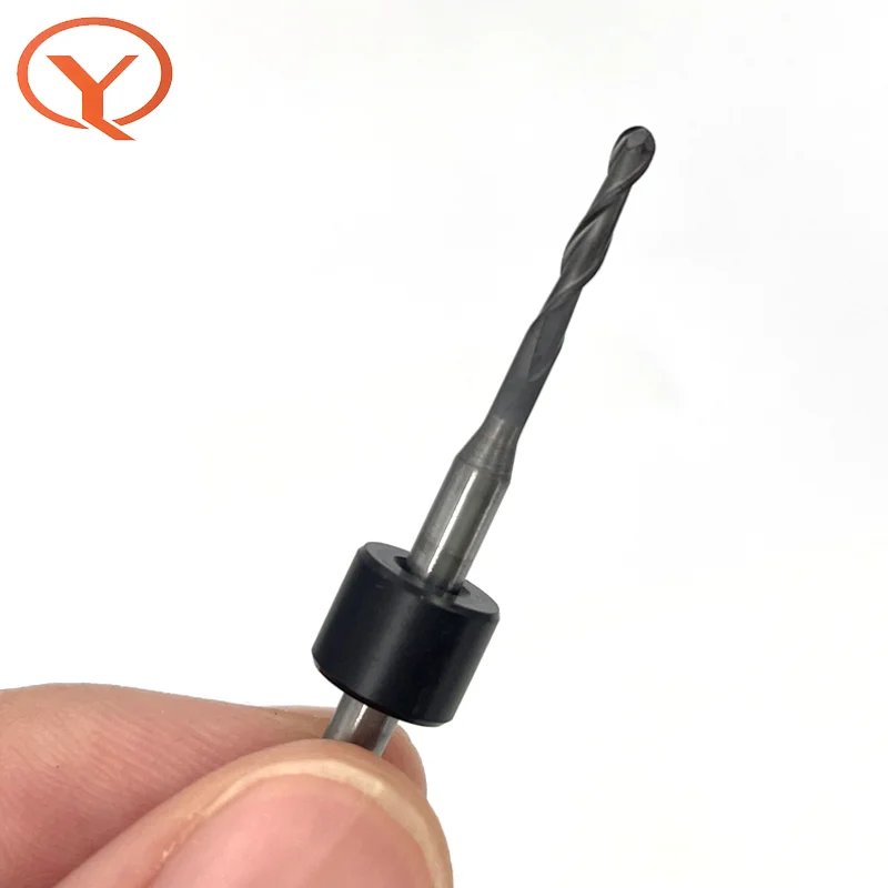 Qiye Free Shipping Diamond denture burs dental end mill Denture end mill