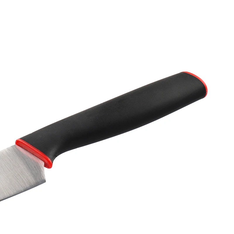 5 Pcs Kitchen Knife Set 3cr14 Stainless steel with TPR Handle Chef Slicing Caving Boning Utility Paring Knives