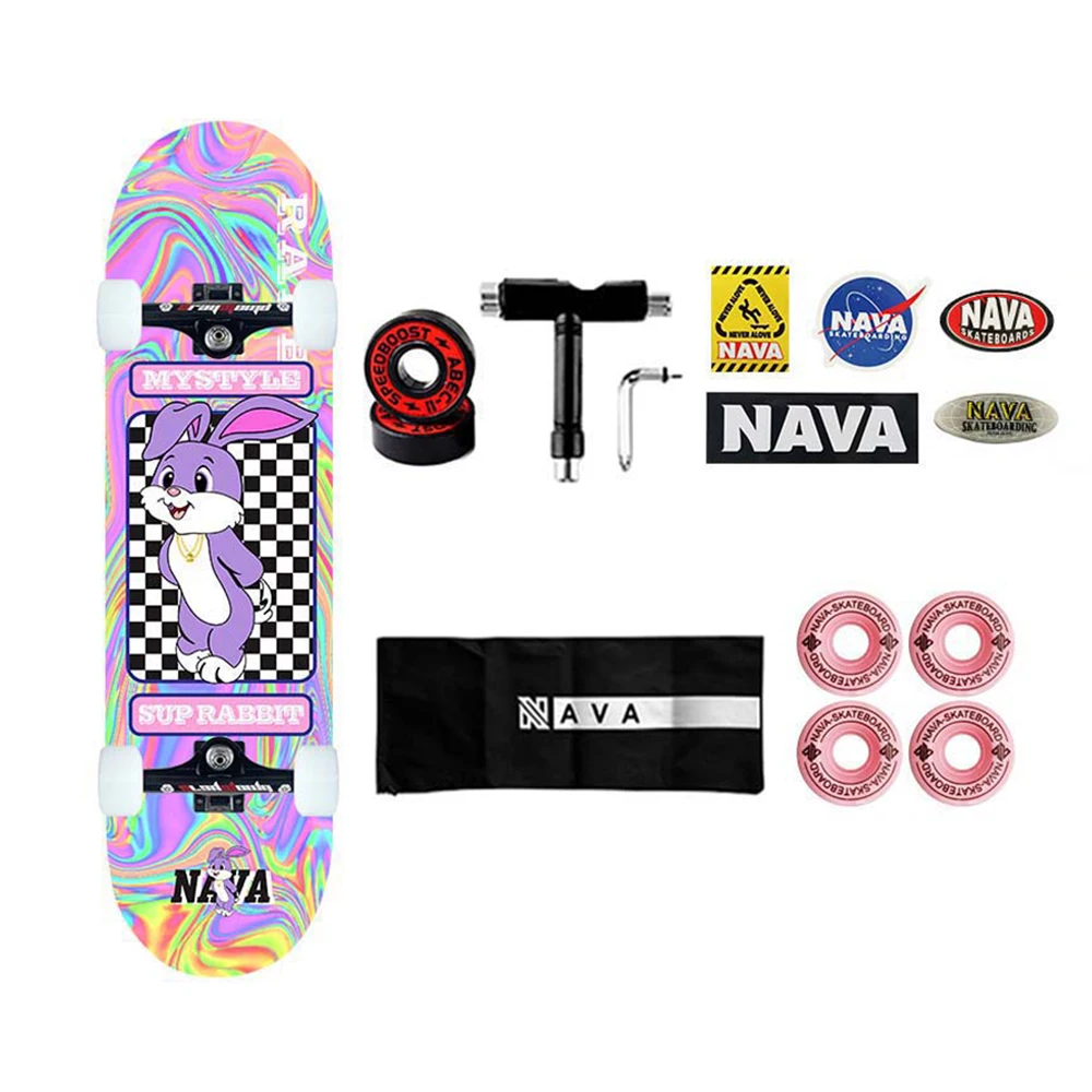 Wholesale High Quality Custom Maple Skateboard wooden pro buy custom skateboard for Sports