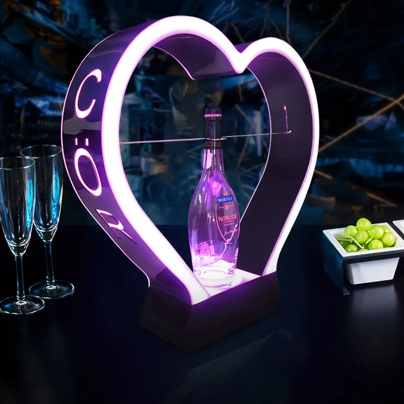 Club bar Ace of spades Bottle Presenter Serving Trays Bottle Cage Holder Glorifier tray