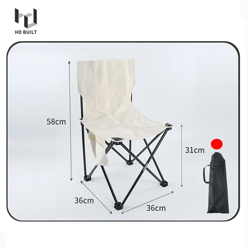Factory direct sale economical outdoor furniture camping equipment folding chair leisure chair
