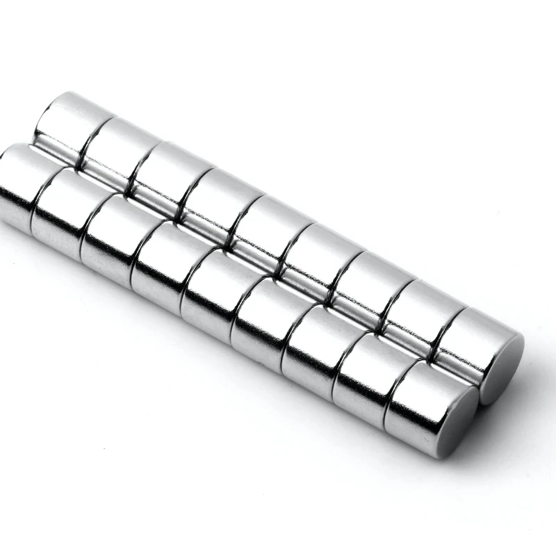 hot Super Strong Neodymium 25x10mm Cylinder Magnet 25mm disc round neodymium magnet for wholesales